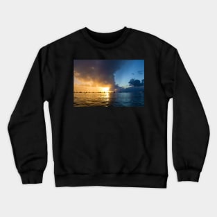 Tropical Sunset Crewneck Sweatshirt